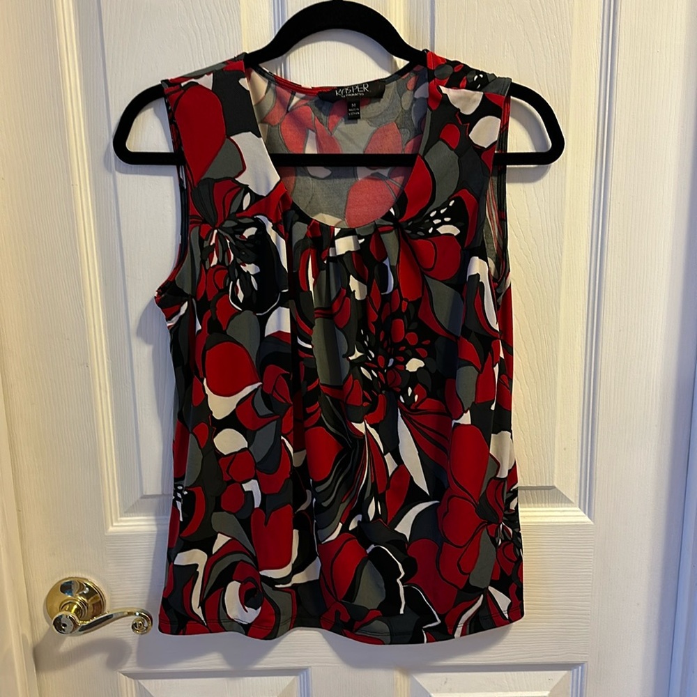 Kasper Sleeveless Shell